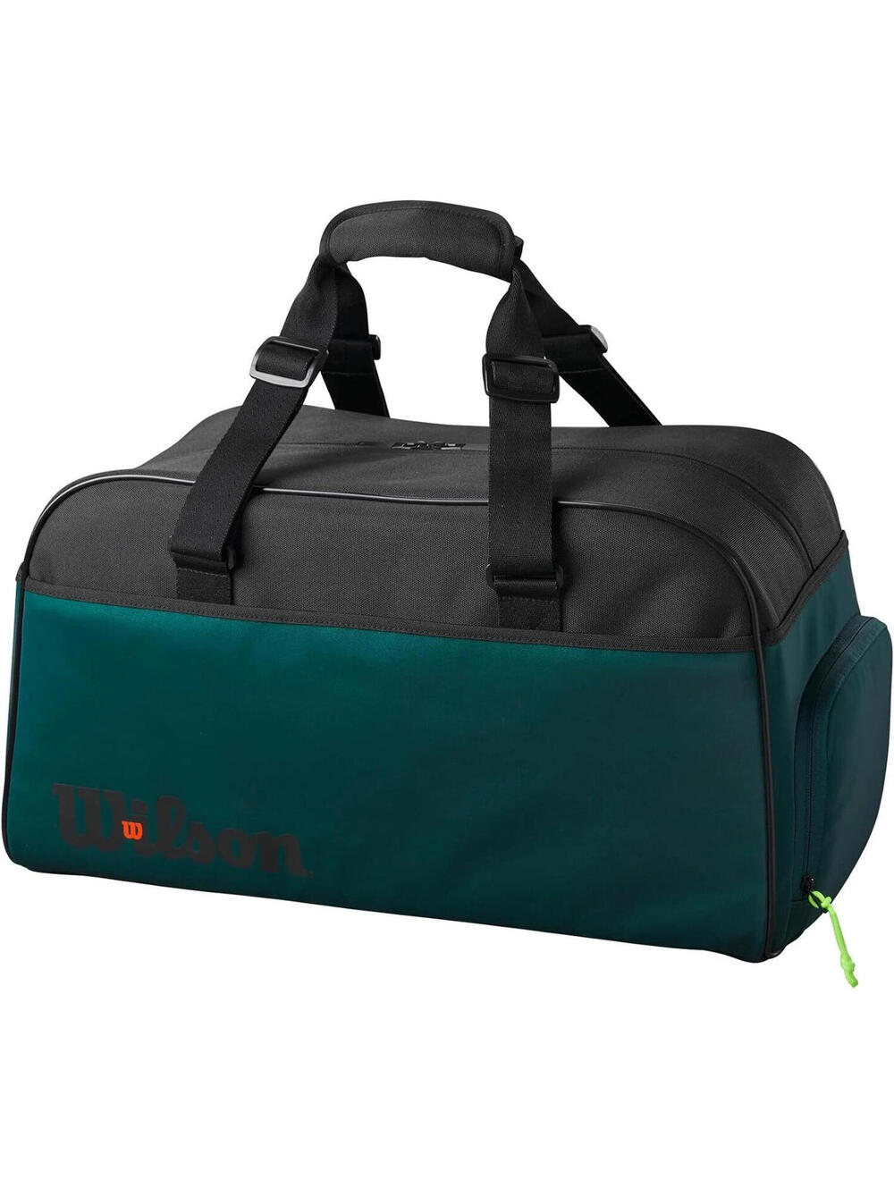 WILSON Blade V9 Super Tour Tennis Racket Bags - Duffel, Green/Black - Picture 2 of 8